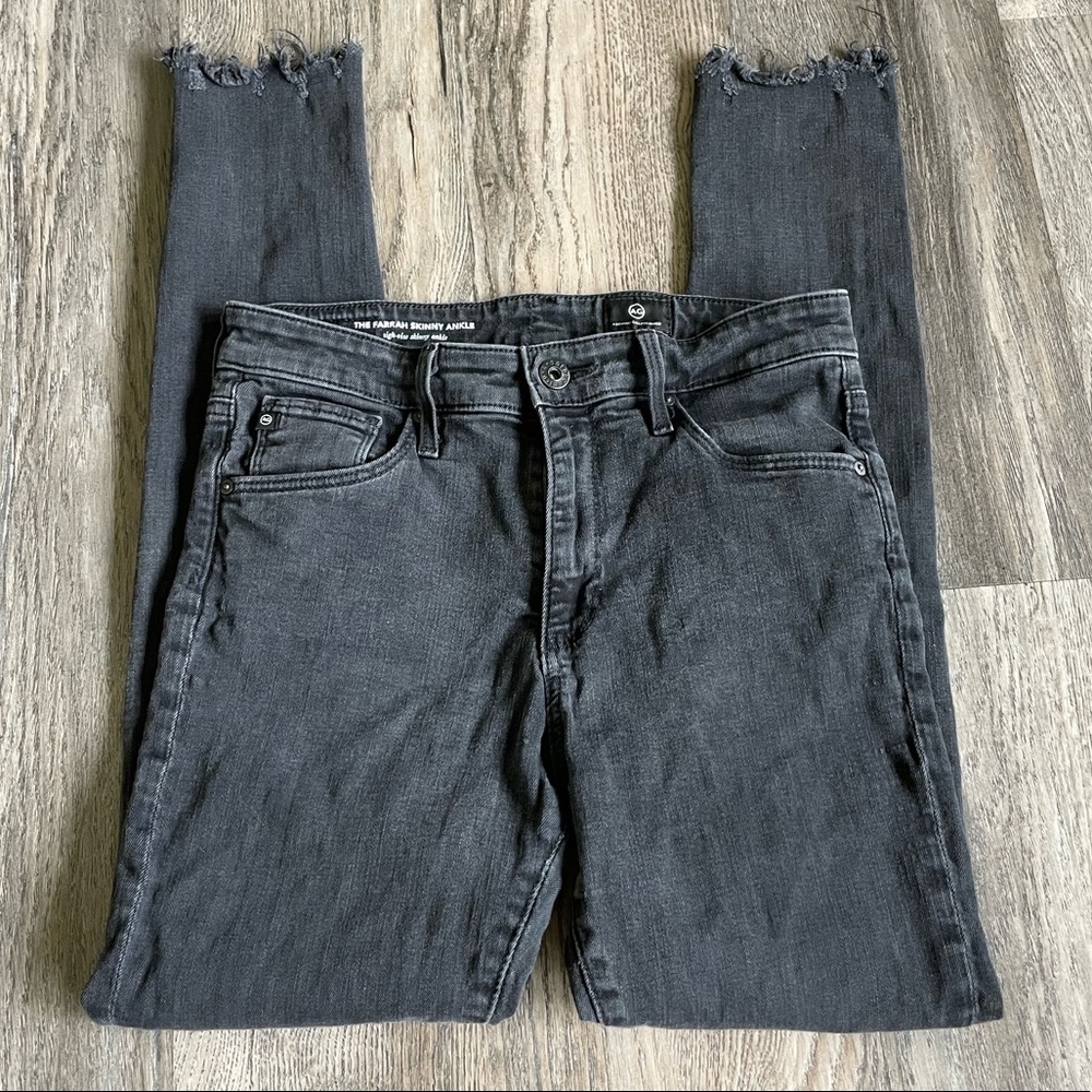 AG Adriano Goldschmeid, The Farrah Skinny Ankle, High Rise, size 26